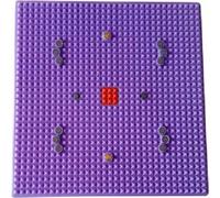 Fashnkart Acupressure Mat VIII - Metal Magnetic Therapy Energy for Pain Relief Power Foot Health Deluxe Mats