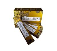 Fashnkart Good Fortune Deepika Incense Sticks Masala Aggarbatti for House Warming Pooja Temple Meditation & Yoga Hand Rolled Pack of 6
