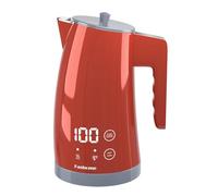 Fashome Electric Kettle with Keep Warm Function,1.25 Litre 1300W with Quiet Boil,Auto Shut-Off & Boil-Dry Protection,BPA-Free with Cordless Design,Removable Lid for Home or Office(Orange)