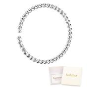 Fashtour Copper Tensor Bracelet, 100% Pure Copper Twisted Handmade Bangle For Women Men, Adjustable Health Jewelry Gifts, M, Copper, no gemstone