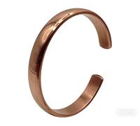 Fashtour Healing Monk Pure Copper Bracelet for Women - 100% Solid, Raw & Uncoated Handmade Hammered Tibetan Cuff Bangle