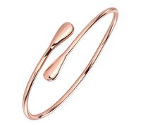 Fashtour Pure Copper Bracelet - Copper Bracelet for Men & Women - 100% Solid, Raw Handmade Hammered Tibetan Cuff Bangle(Streamlined Open Cuff Design)