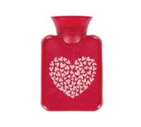 Fashy 0.3 Litre Heart Print Pocket Warmer - Red