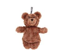 Fashy 0.3 Litre Mini Cuddly Hot Water Bottle with Buddy Bear Cover in Brown Fashy Brown