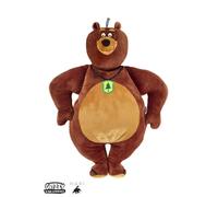 Fashy Hot Water Bottle with Cuddly Toy Grizzy from Grizzy & The Lemmings, 0.8 L, 54 x 44 cm