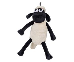 Fashy 0.8 Litre Cuddly Hot Water Bottle with Shaun the Sheep Cover in White Fashy White