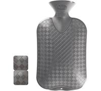 Fashy 2.0 Litre Antrazite Plain Hot Water Bottle