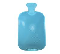 Fashy 2.0L Single Ribbed Latex Free Hot Water Bottle
