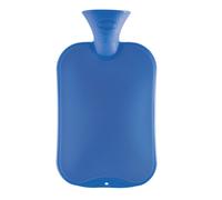 Fashy 2.0L Single Ribbed Latex Free Hot Water Bottle