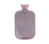 Fashy 2 Litre Crystal Star Pattern Hot Water Bottle in Purple Fashy Purple