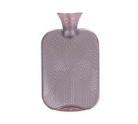 Fashy 2 Litre Crystal Star Pattern Hot Water Bottle - Lilac Purple