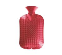 Fashy 2.0 Litre Cranberry Plain Hot Water Bottle
