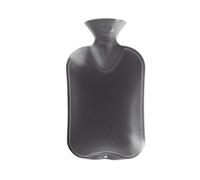 Fashy 2 Litre Double Ribbed Hot Water Bottle in Grey Fashy Grey