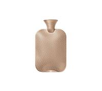 Fashy 2 Litre Single Ribbed with Massage Knob Hot Water Bottle in Copper Fashy Copper