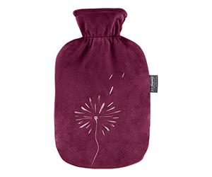 Fashy 67407 55 Hot Water Bottle with Fleece Cover 2.0 L