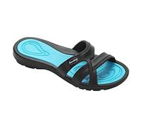 Fashy 7659 52 39 Bath Shoe Black/Turquoise