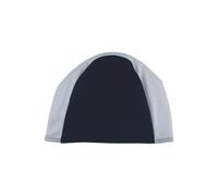 Fashy Adult Polyester Fabric Swim Cap - Black/White