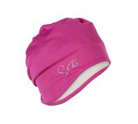Fashy Ladies Pink Diamante Fabric Swimming Hat