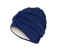Fashy Women's Fabric Swim Cap - Deep Blue