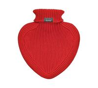 Fashy Heart Warming Bottle with Turtleneck Knitted Cover Red 0.7 L
