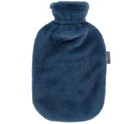 Fashy Hot Water Bottle 2.0 L with Super Soft Cover Blue