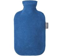 Fashy hot Water Bottle, Seat Cover: 100% Polyester, Blue