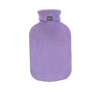 Fashy Hot Water Bottle with Turtleneck Knitted Cover Lilac 2 L