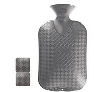 Fashy 2.0 Litre Antrazite Plain Hot Water Bottle