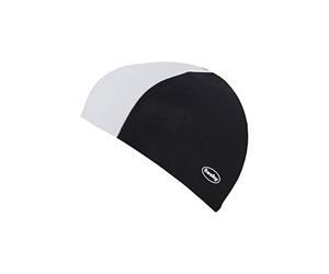 Fashy Men's Fabric Swim Cap - Black/White