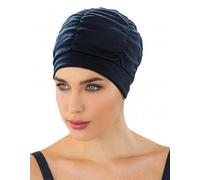 Fashy Pleated Fabric Swim Cap
