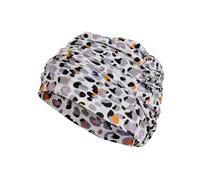 Fashy Pleated Soft Fabric Cap - Multi - White/Multi