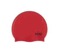 Fashy Silicone Adult Swim Cap - Red