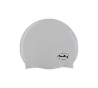 Fashy Silicone Swim Cap in White Fashy White