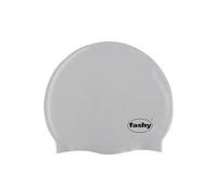 Fashy Silicone Swim Cap in White Fashy White