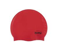 Fashy Silicone Swim Cap - Red