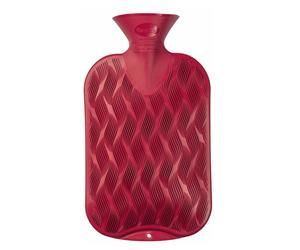 Fashy Single Ribbed 2.0L Hot Water Bottle 3D Design