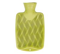 Fashy Small Hot Water Bottle with 3D Surface 0.8 Litre Green 6404
