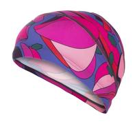 Fashy Women's 3280 43 Fabric Swimming Cap, Pink, Long Hair EU