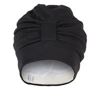 Fashy Women's 3473 20 Fabric Swim Turban with Velcro Strip - Black