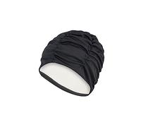 Fashy Women's Fabric Polyester Lined Swim Turban - Black