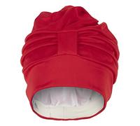 Fashy Women's Fabric Swim Turban with Velcro Strip - Red
