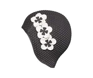 Fashy Women's Rubber Bubble Cap - Black