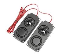 fasient Audio Speaker Portable Black 8Ω 5W Heavy Bass Audio Cavity 40 mm Internal Magnetic Dual Speaker with Large Volume for All Types of Digital Products