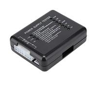 Fasient Power Supply Tester, 20/24 Pin, PSU/ATX/SATA/HDD Detection Tool, Black, with Indicator Light