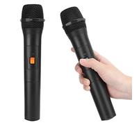 fasient1 V16U Universal Wireless Microphone, 2 in 1 USB VHF Receiving Universal Handheld Microphone, Wireless Microphone for Performances/Meetings/Churches