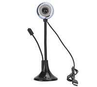 fasient1 Webcam with Microphone for PC, Desktop, Laptop, TV, Plug and Play USB Rotatable Web Camera, Full HD Webcam for Conference, Skype, For XP /7/8/10, for MOS, for Android 4.0 and above