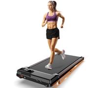 Fasion Trek Run Walking Pad Treadmill Under Desk,6% Manual Incline,0.6-4MPH,300lbs Capacity,Foldable Portable 2.5HP Mini Treadmill for Home,APP Compatible,Compact for Walking Fitness Workout Equipment