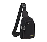 FASITE PTN090 Sling Chest Shoulder Tool Bag Pouch, Black