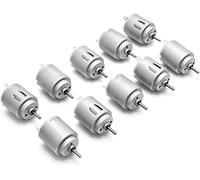 Fasizi 10Pcs DC Motor 140 Mini Electric Motor DC 3-5V 6300 RPM for DIY Toys