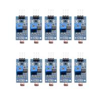 Fasizi 10pcs Digital Light Intensity Sensor Module Photo Resistor Photoresistor